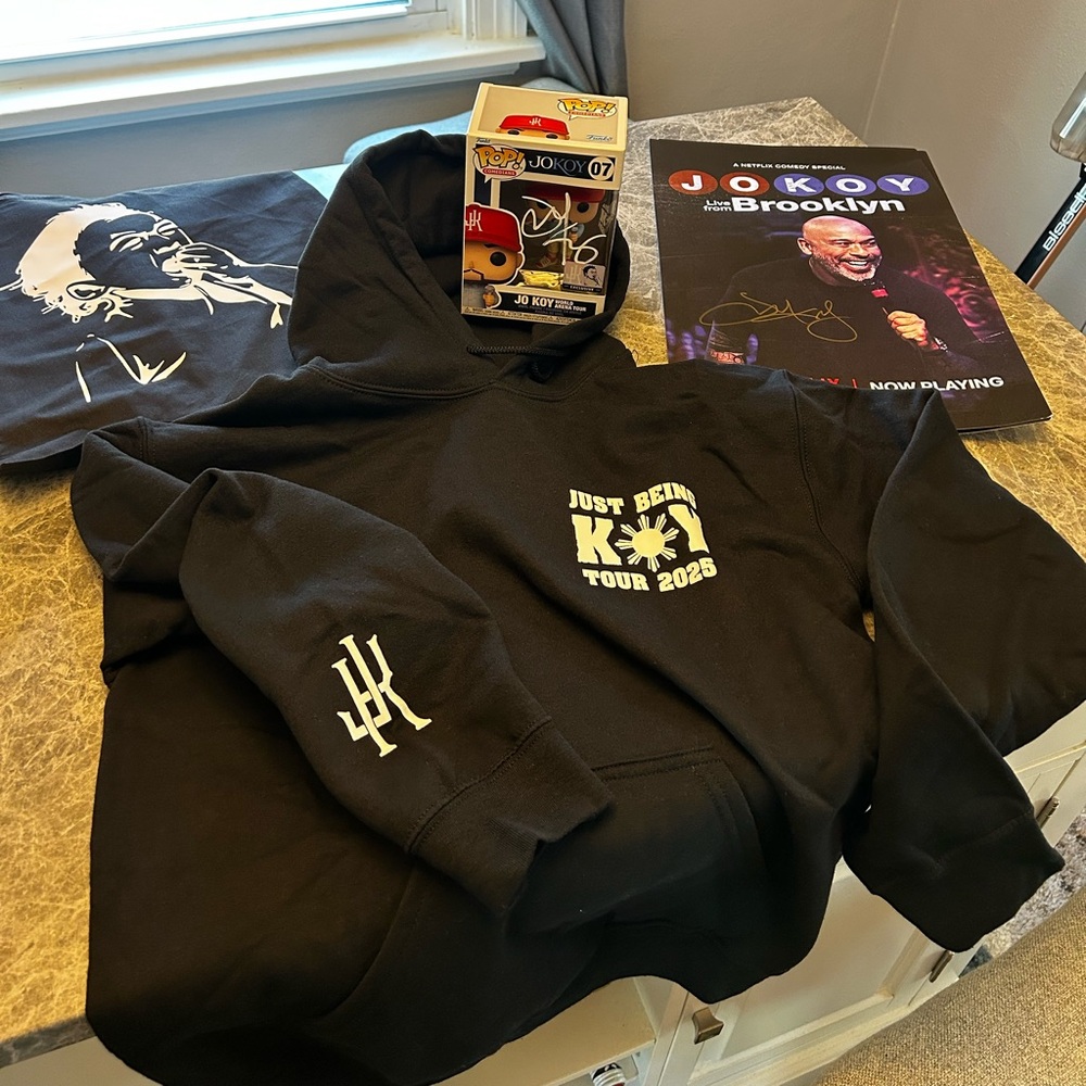 Black Jo Koy Tour 2025 Hoodie